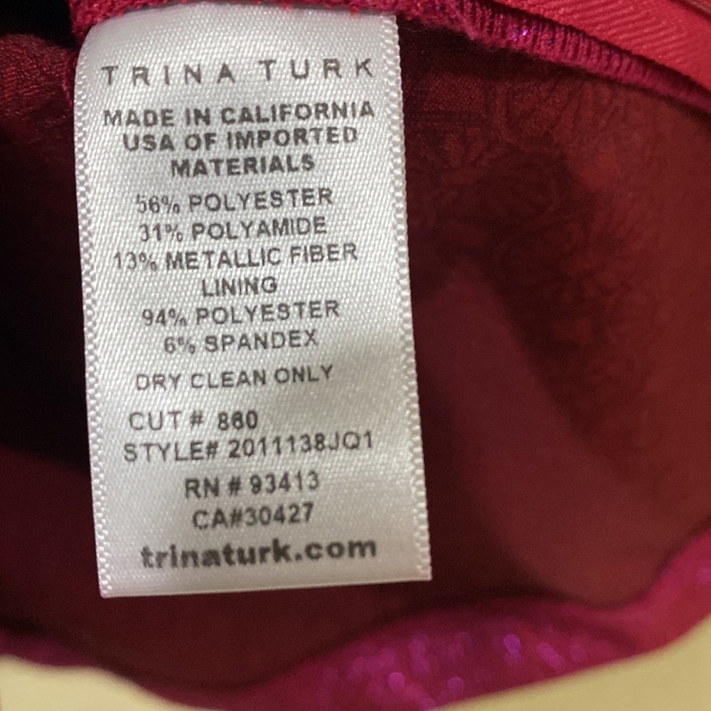 Trina Turk Hot Pink Sleeveless Top - Picture 5 of 10
